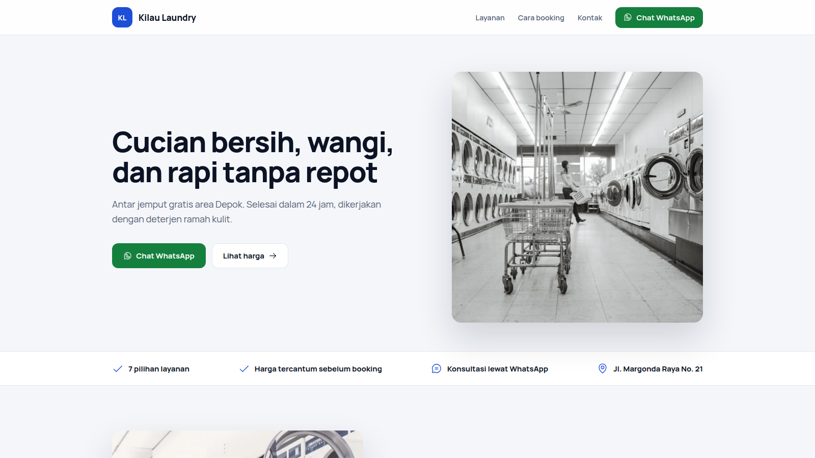 Gambar 7 KreaKit CMS - Website Katalog UMKM Siap Pakai