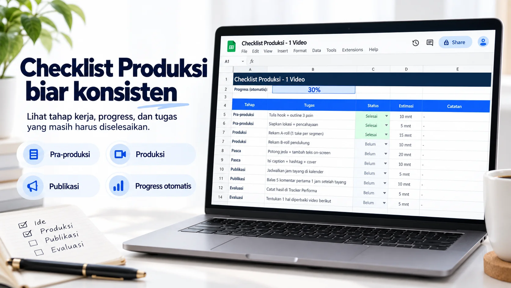Gambar 4 Content Production Planner - Solo Kreator